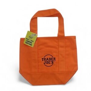 Mini Trader Joe's Canvas Tote Bag